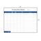 5S Supplies Hourly Production Tracking Board V4 Aluminum Dry Erase 32in x 24in HOURLYTRACK-V4-3224-DRYERASE - alternate 2